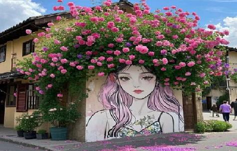 京山怎么设计网红打卡墙绘