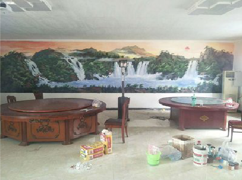 京山墙绘-写实风景