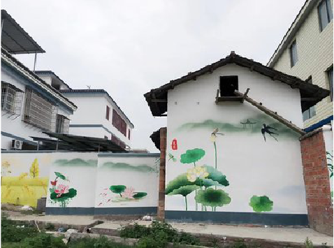 京山室外墙绘-从选材到保养。