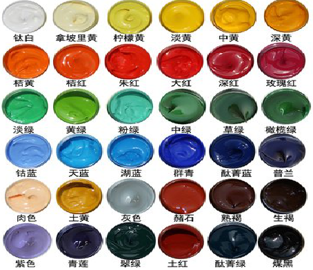 京山墙绘颜色的选择有讲究。