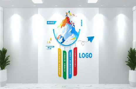 京山公司企业形象墙的工艺材料有哪些？